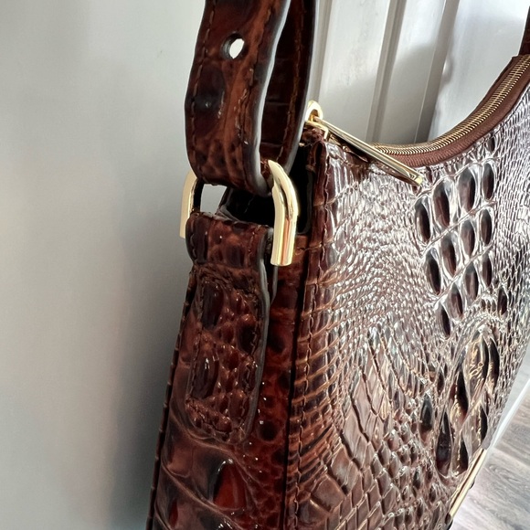 Brahmin Melbourne Shayna Crossbody -Pecan - Picture 3 of 9